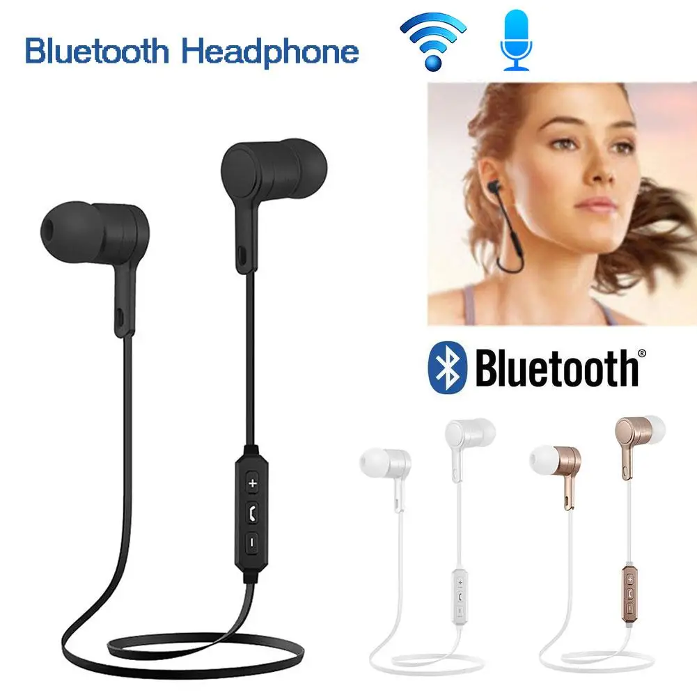 Bluetooth 4 0 наушники стерео Беспроводная Беговая Спортивная гарнитура для iPhone