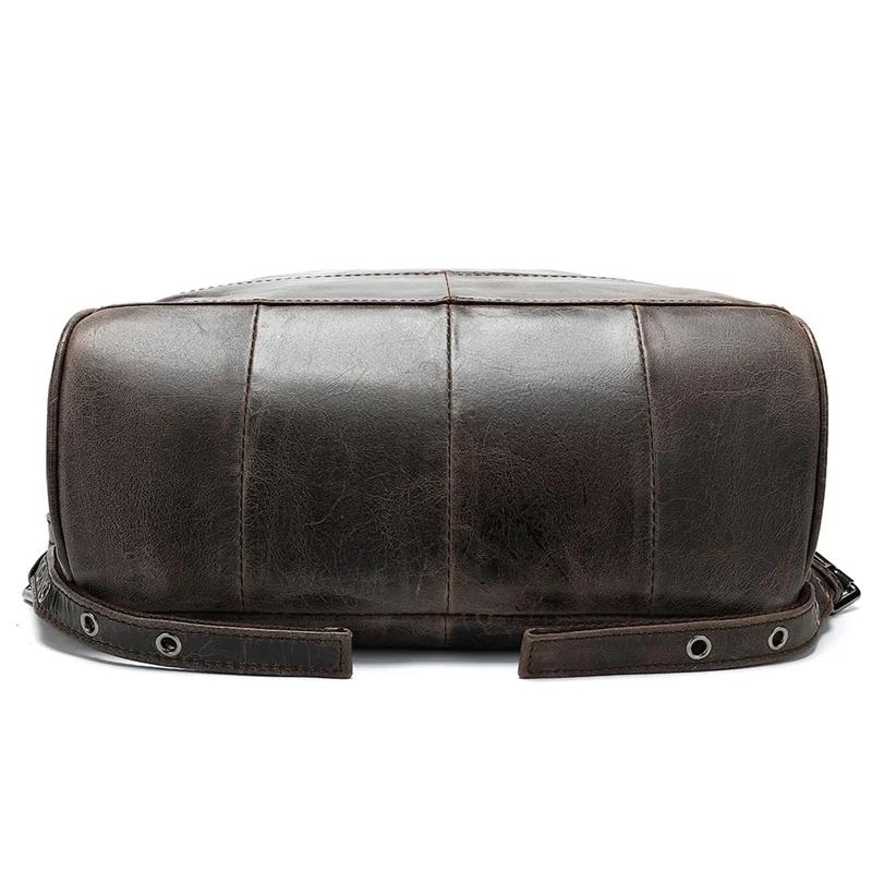 Рюкзак WESTAL мужской из натуральной кожи ранец для ноутбука школьный портфель