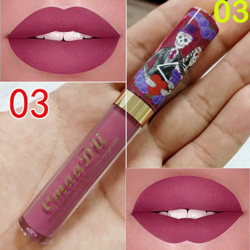 Waterproof Matte Liquid Lipstick Moisturizer Smooth Lip Stick Long Lasting Gloss Cosmetic Beauty Makeup |