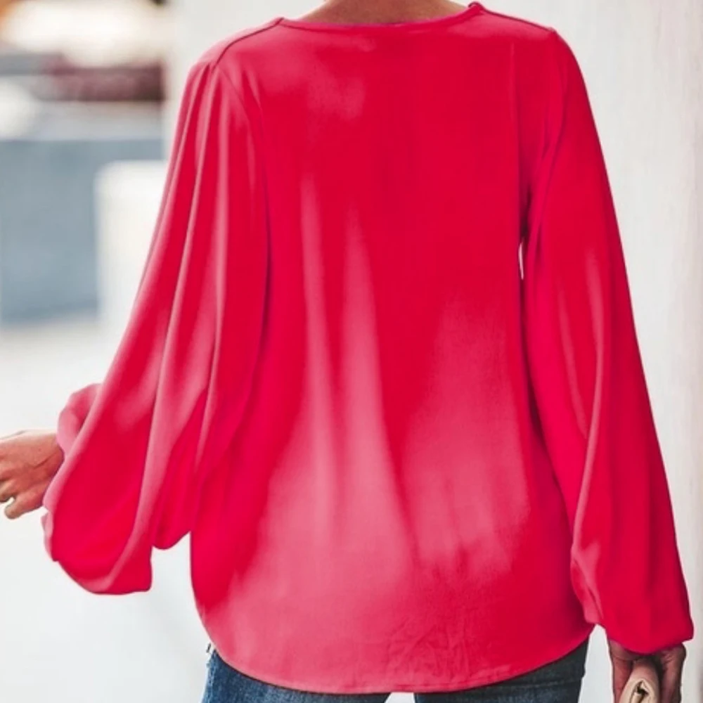 Baharcelin 4XL 5XL летние женские рубашки для девочек топы Летняя однотонная втулка Свободная шифоновая блузка рубашка плюс размер верхняя одежда