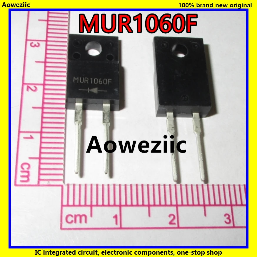 

10 шт./лот MUR1060F MUR1060 1060 TO220F-2 10A 600V новый оригинальный продукт