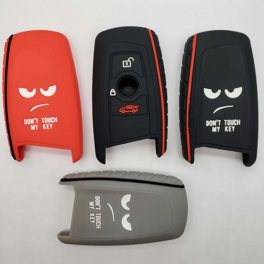 Защитный силиконовый чехол для ключа Don't Touch My Key BMW 1 3 4 5 6 7 серии X3 F25 F26 с