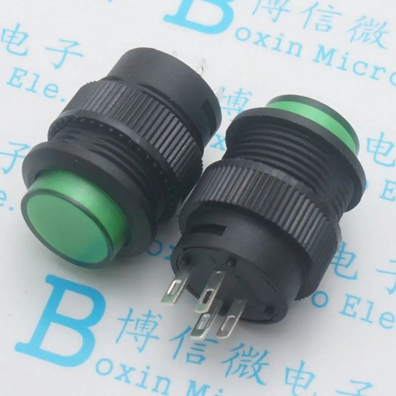 Кнопка сброса разблокирована кнопка с переключателем на светильник R16 16 мм 503 bd