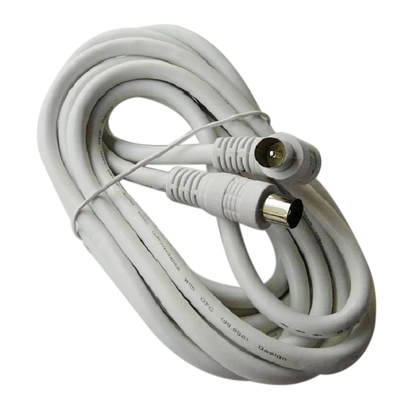 3 м антенна телевидение PAL папа F Тип коаксиальный кабель Разъем Dell кабель|television