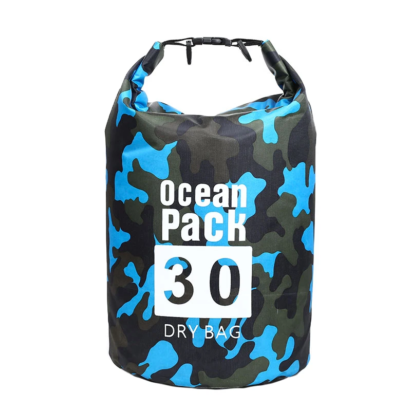 NAVY BLUE Открытый Дайвинг водонепроницаемый мешок сжатия хранения мешок для сушки мужчин и женщин Открытый Кемпинг мешок для сушки 15л камуфляж рюкзак - Цвет: NAVY BLUE