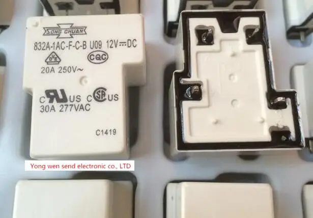 

NEW relay 832A-1AC-F-C-B-12VDC 832A-1AC-F-C-B 12VDC 832A1ACFCB-12VDC 832A-12VDC 832A1ACFCB12VDC 12VDC DC12V 12V DIP4 10PCS /LOT