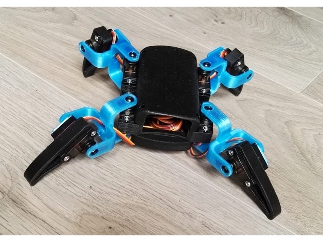 Четырехногий робот WIFI arduino производитель образования 3D печать оболочки|Игровые