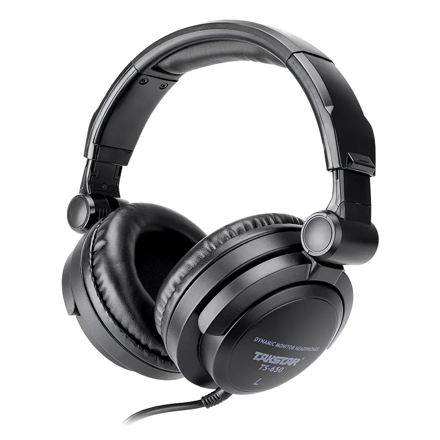 Takstar ts 650 монитор наушники DJ Музыкальная гарнитура Hi Fi закрытые динамические