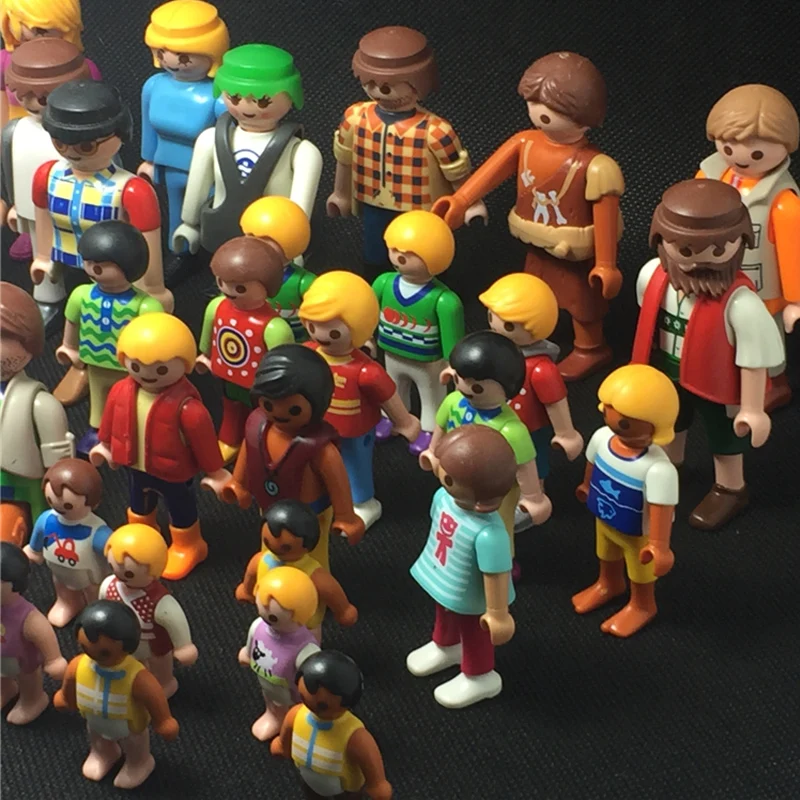 Распродажа Оригинальная фигурка Playmobil 3 7 см летняя Забавная городской жизни
