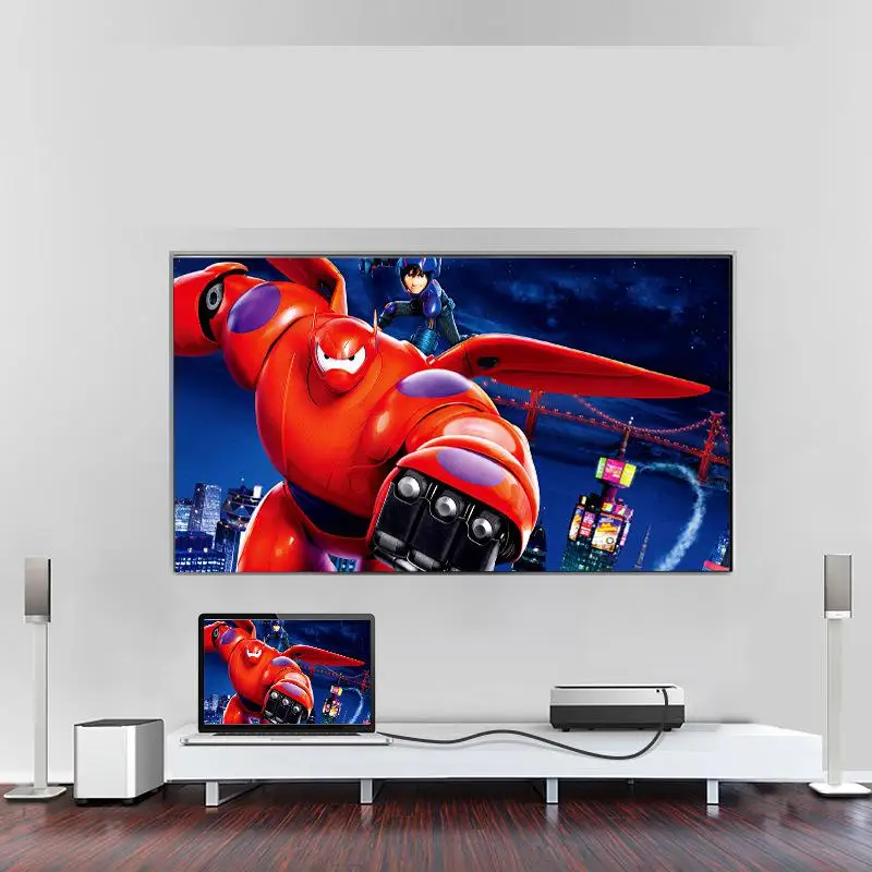 Кабель для подключения сотового телефона с разъемами типа c и Hdmi Hd 2 м |