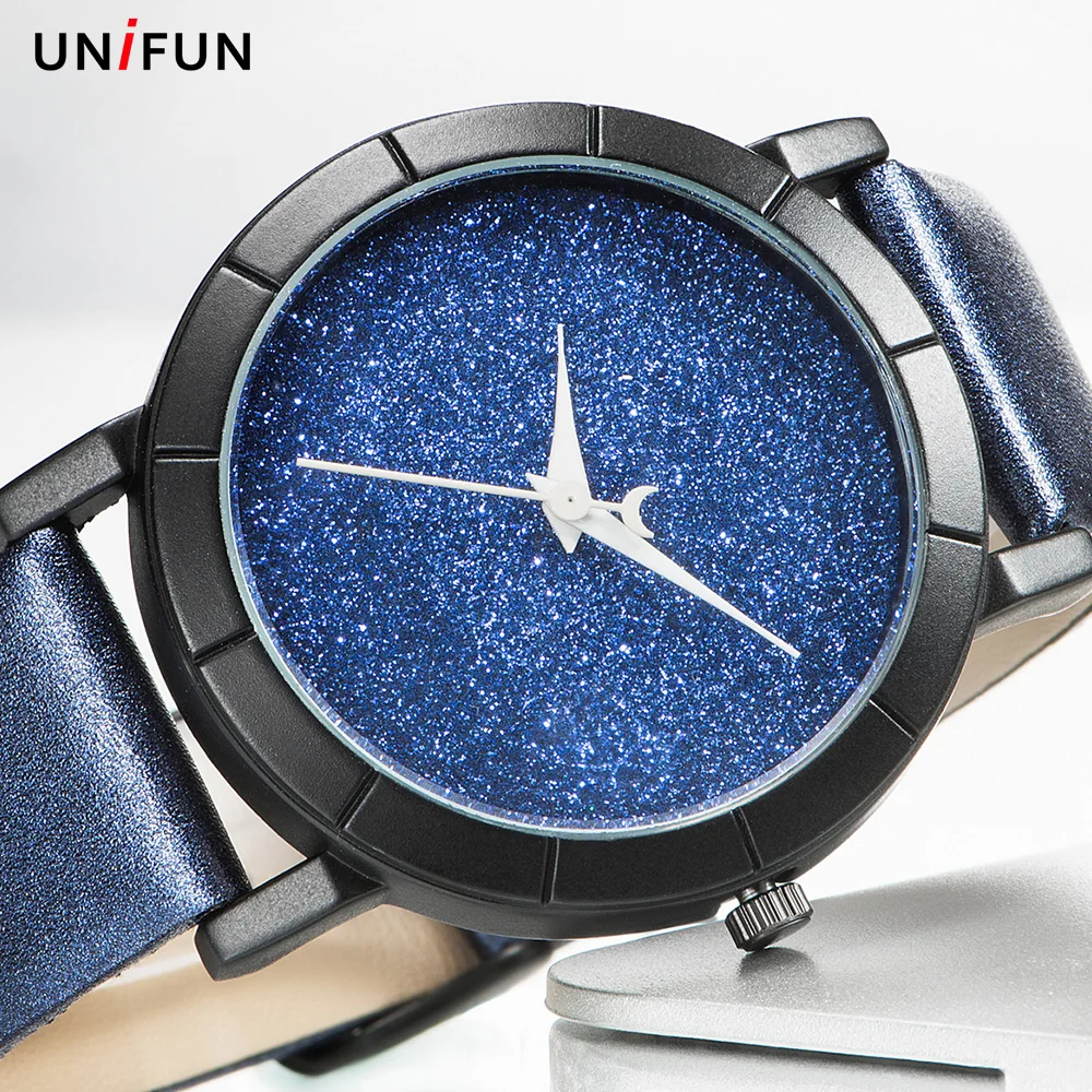 Часы наручные UNIFUN женские кварцевые креативные модные повседневные с