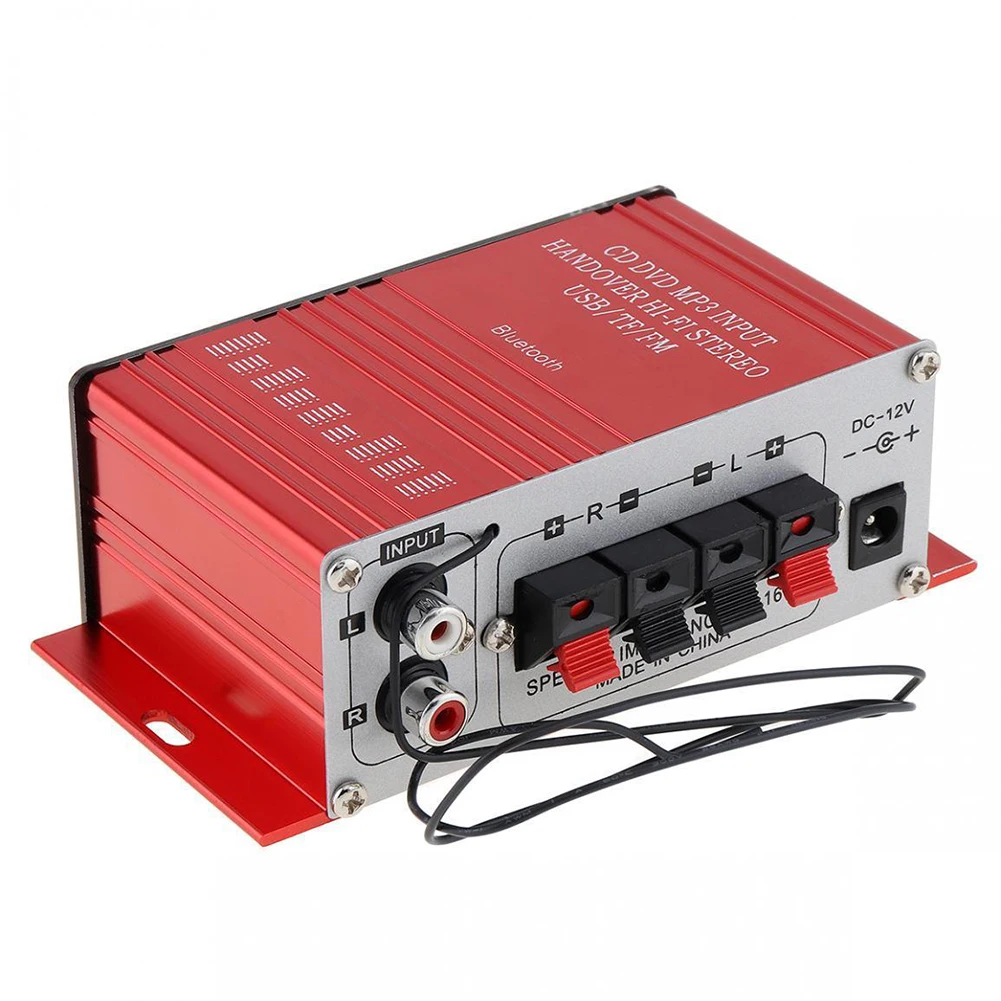 12V Авто bluetooth Стерео усилители автомобильный аудио усилитель HIFI Мощность fm радио