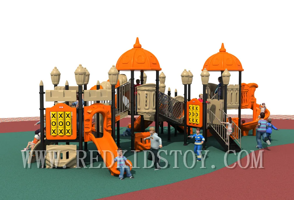 Exported to North America Door Service TUV Approved Outdoor Playground Structure HZ-D7033A for Kids | Спорт и развлечения