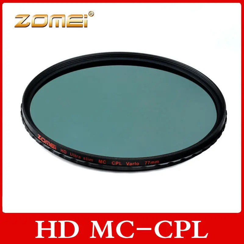 Zomei HD высокой четкости MC поляризационный фильтр с круговым поляризатором CPL Для