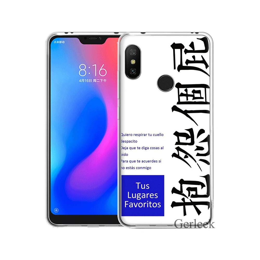 Чехол для Телефона классный пара мультфильм Xiaomi mi 5 5S 6 8 SE A1 A2 5X 6X Lite x 2 S F1 оболочки |