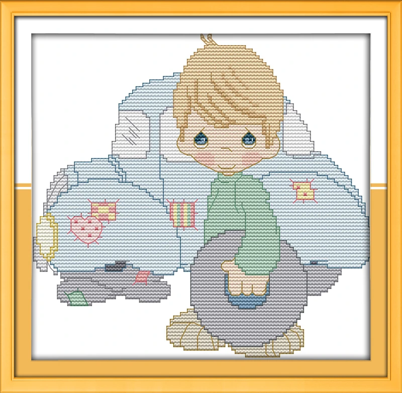 Набор для вышивки крестом домашний декор напечатанный на ткани DMC 14CT 11CT | Дом и сад