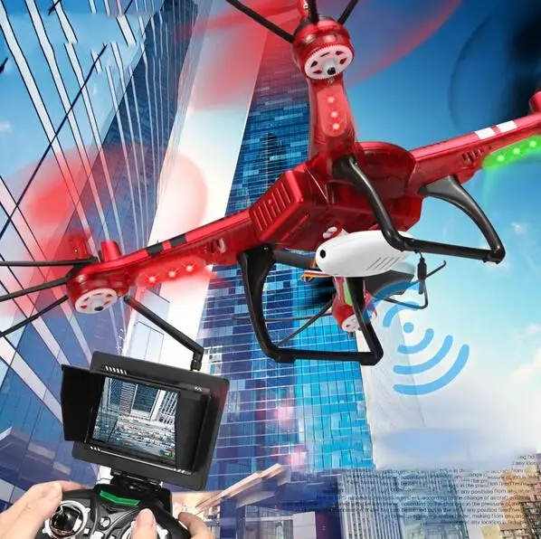 WLtoys Q222 Квадрокоптер Дрон 4CH 5 8G FPV цифровая передача дроны вертолет HD камера с ЖК