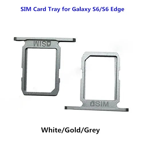 Лоток для Sim карты Samsung Galaxy S6 Edge G920 G925 слот сменная деталь один/двойной|sim card slot|sim slot