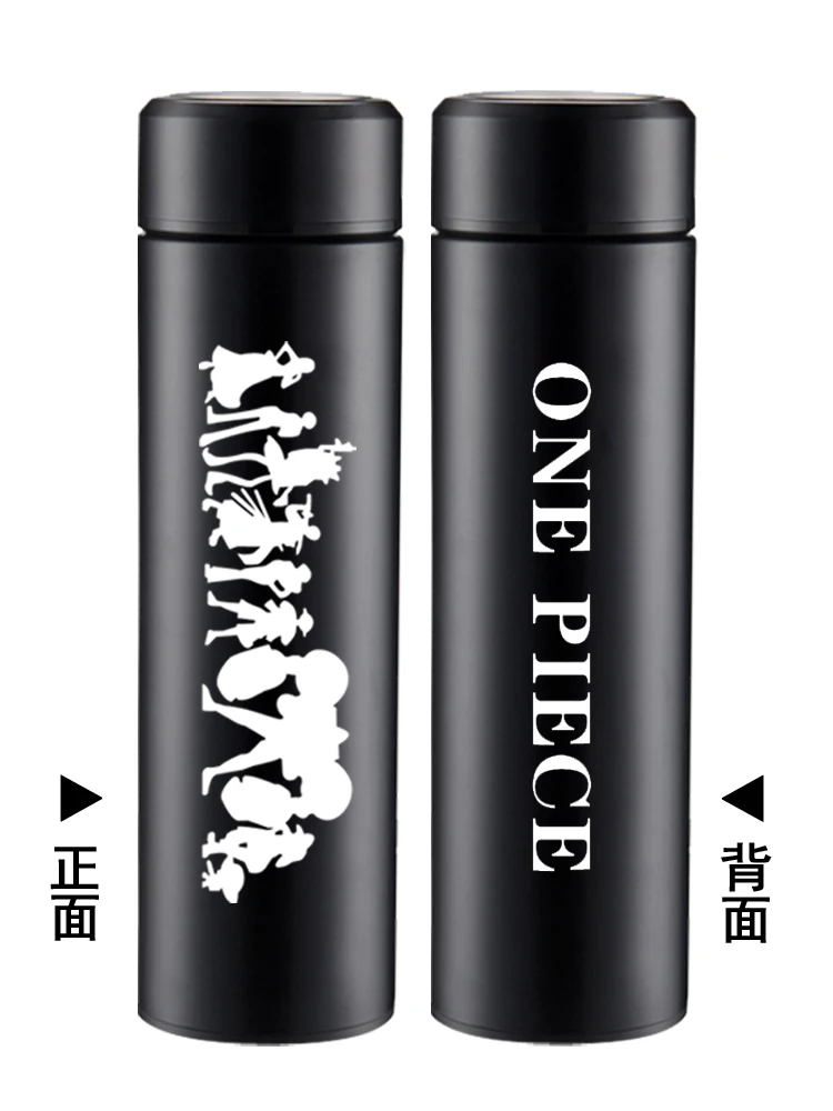 

One Piece Luffy ZORO Law Infinity Mugs Pure Color Thermos Mugs Cup Kitchen Tool Gift