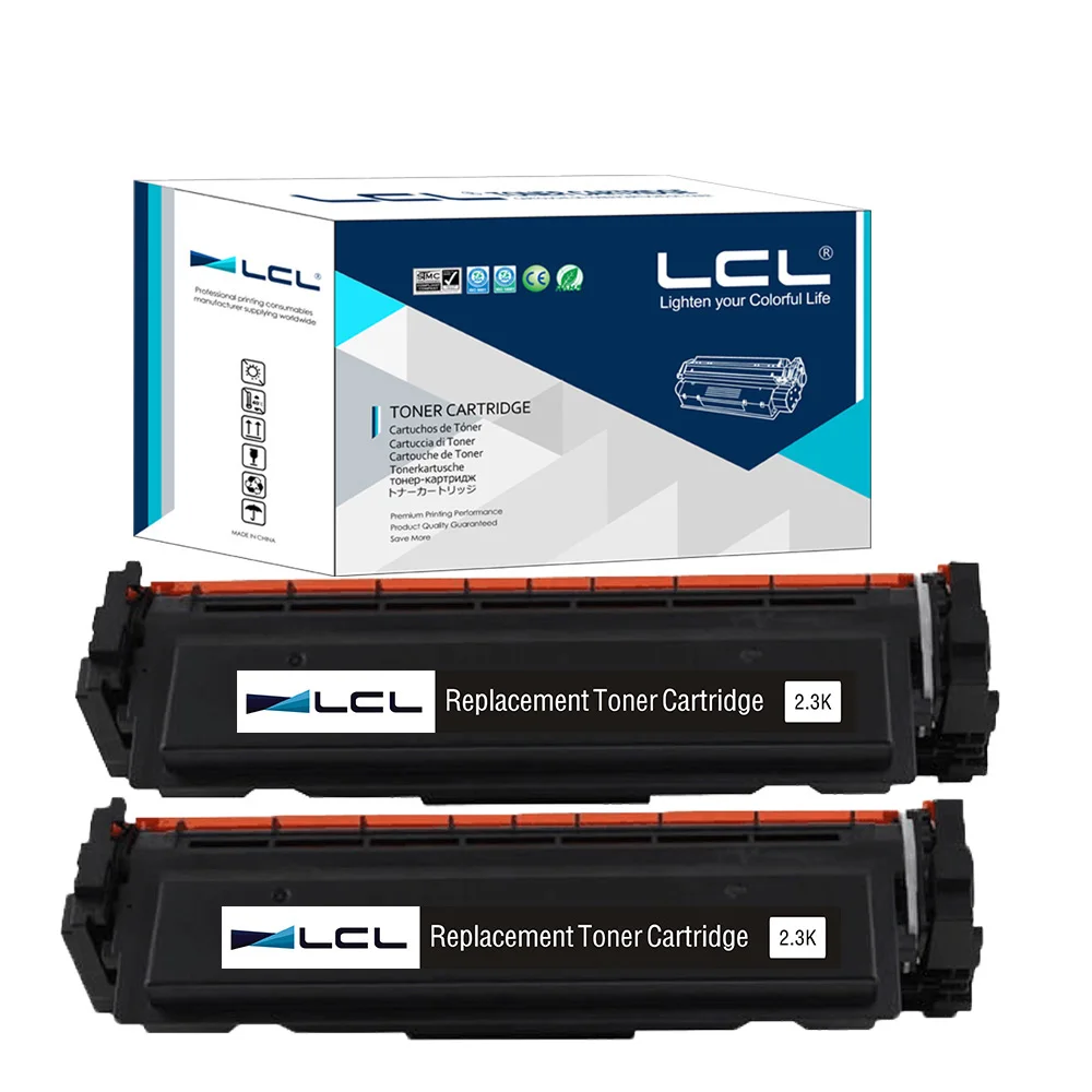 

LCL 410A CF410A 410 CF410 410A (2-Pack) Черный тонер-картридж совместимый для HP Color LaserJet Pro M452dn/M477fdw/M477fnw
