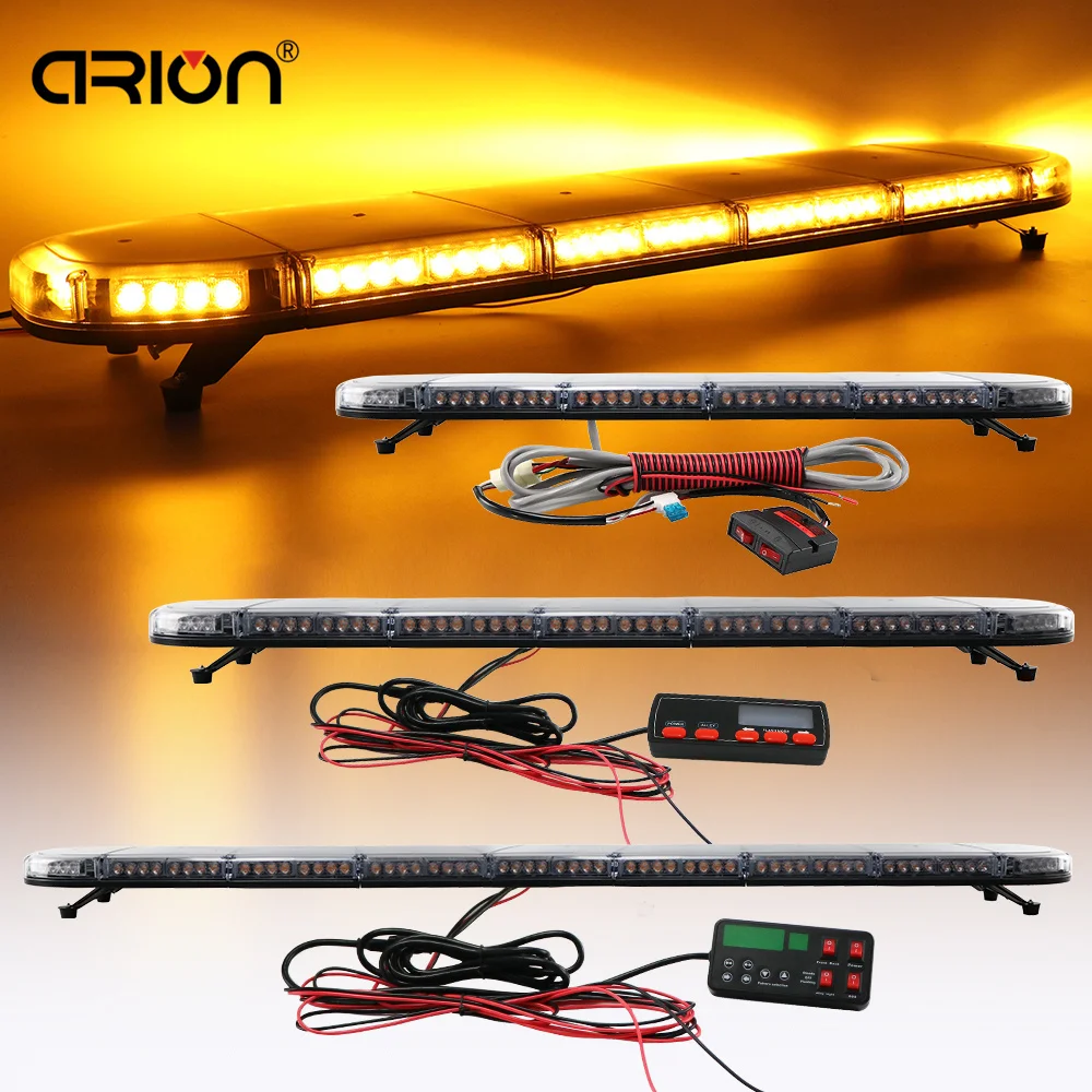 

56-152 Led Car Trucks Strobe Flash Led Warning Working Light Police Fireman Emergency Lights Amber