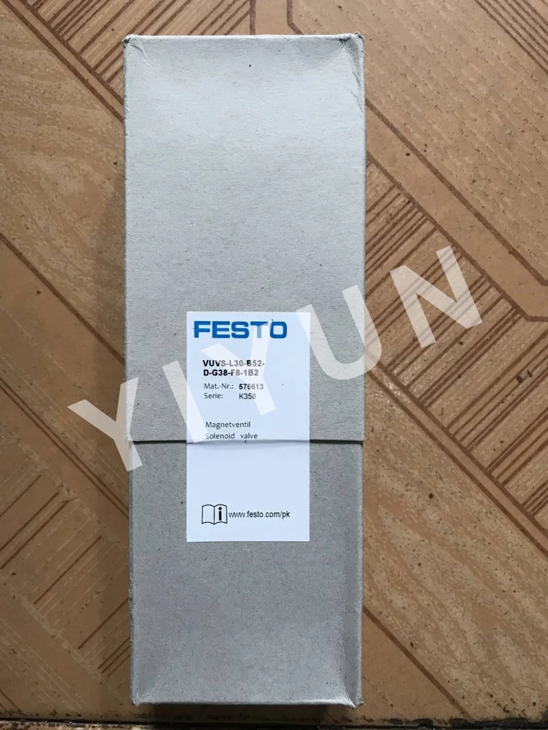 VUVS-L30-B52-D-G38-F8-1B2 575613 VUVU-L25-M52-AD-G14-F8-1B2 575505 VUVS-L25-M52-MZD-G14-F8-1B2 575514 FESTO Solenoid valve | Обустройство