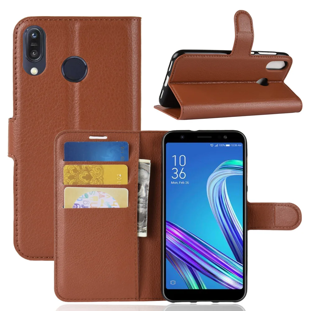 Чехол для Asus MAX M1 ZB555KL чехол силиконовый PU кожаный телефона Zenfone 5 Lite ZC600KL ZE620KL Для |
