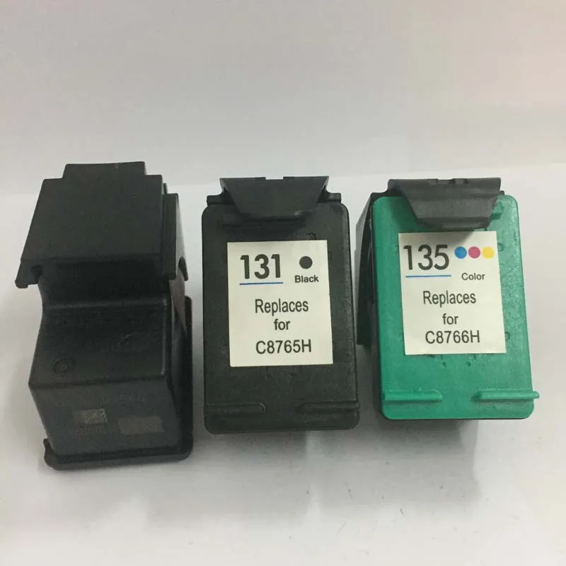 Vilaxh для HP131 135 совместимый чернильный картридж hp131 photosmart 2570 2600 2700 6520 6540 6620 460 5740 8750