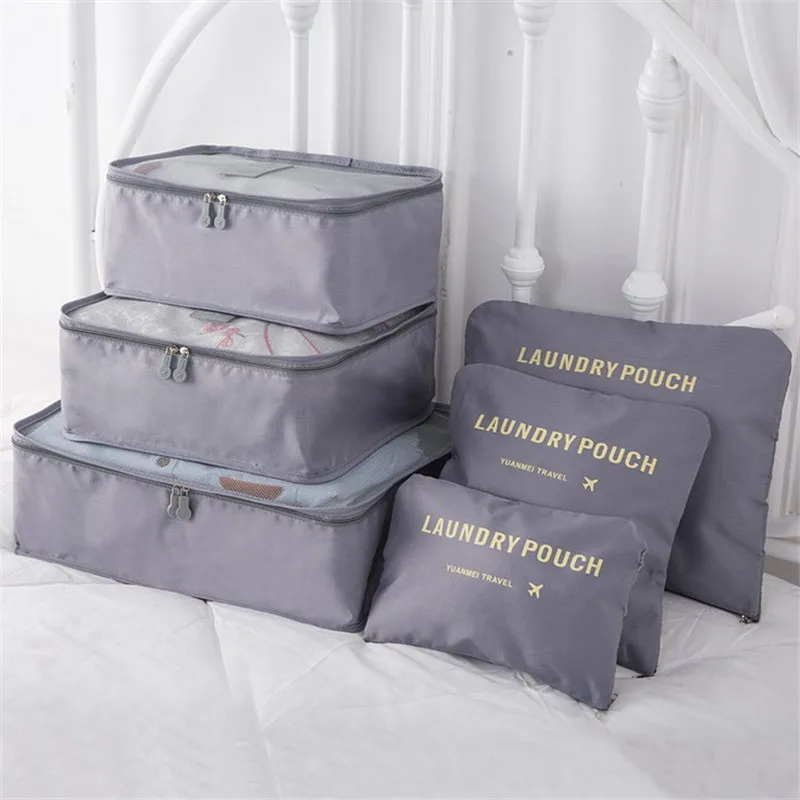 6 шт. дорожные сумки для хранения одежды и нижнего белья|underwear organizer|closet dividerswaterproof