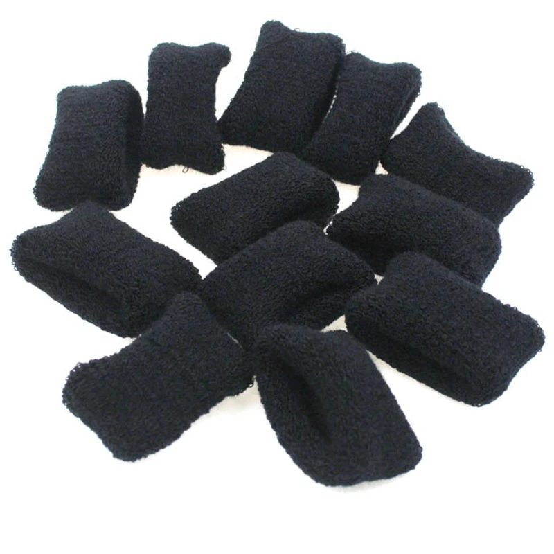 

Fashion 12Pcs Women Hair Ring Rope Wide Thick Hairband Elastic Bands Candy Ponytail Holder Cotton Girl Child Jewelry Accessory
