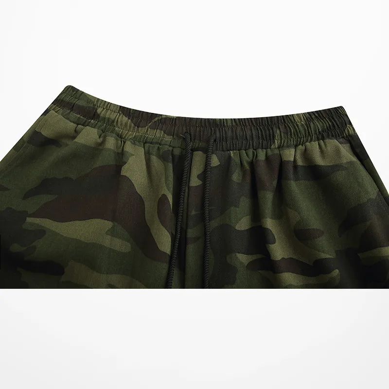 Новинка 2019 модный дизайн камуфляжный комбинезон в стиле милитари мужские Шорты