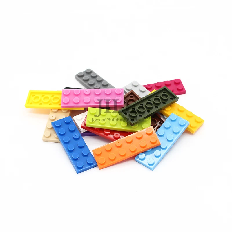 Бесплатная доставка строительные блоки Moc плита для плитки 2x6 3795 короткая деталь
