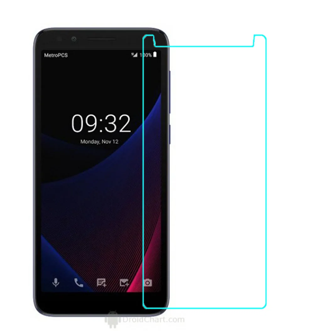 Закаленное стекло для Alcatel U5 премьер экран протектор U 5 защитный плёнки крышка 1X