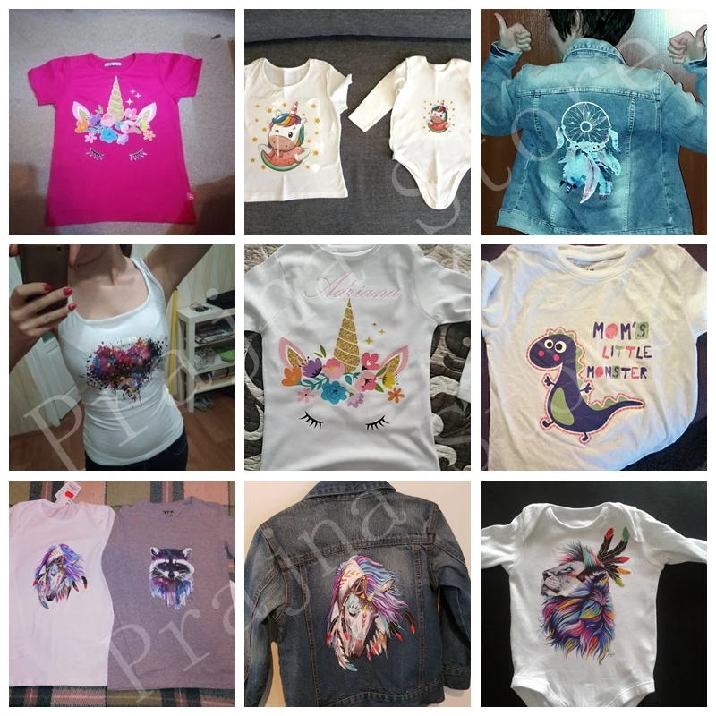 Праджня гладить винил передачи тепла патчи для одежды DIY переноса утюгом Сова