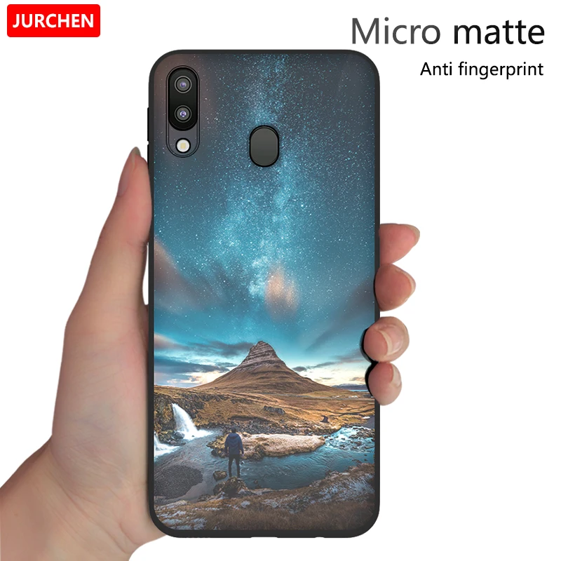 JURCHEN милый мультяшный чехол для samsung Galaxy M20 чехол для телефона M205F Силиконовая задняя крышка из ТПУ для samsung M20 Coque Capa 6,3 дюймов
