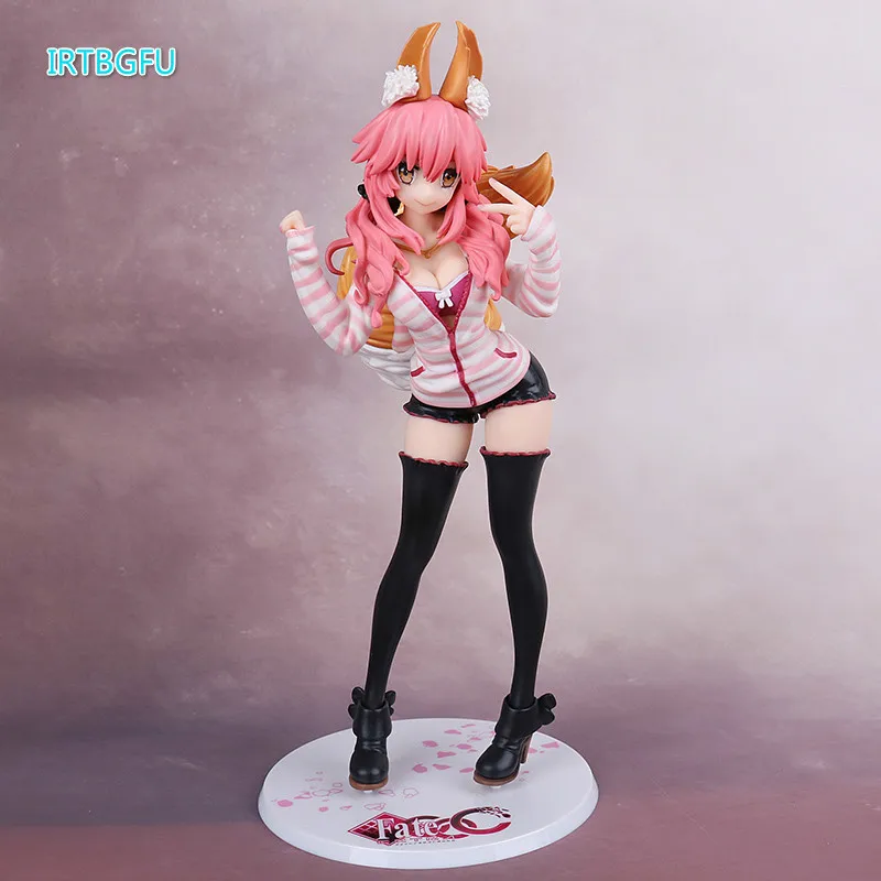 

Fate/extra Order Caster Lancer Tamamo No Mae Casual Wear Plain Clothes Japanese Anime Figures Action Toy Pvc Model Collection