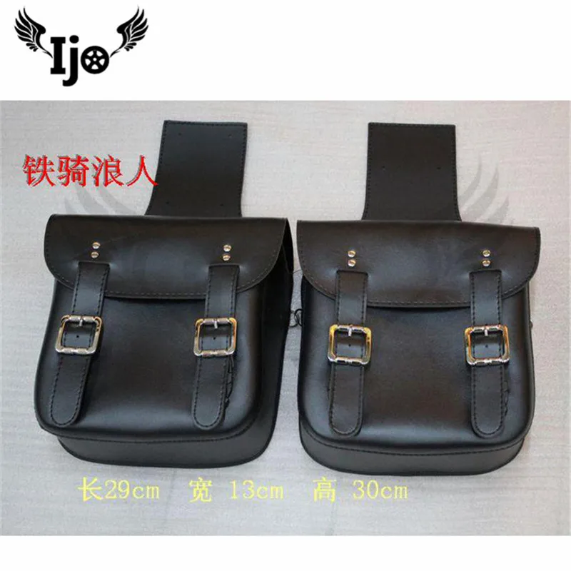 

sacoche moto saddlebag motorcycle backpack for Vespa benelli cruise harley softail tank bag sportster maletas moto saddle bag