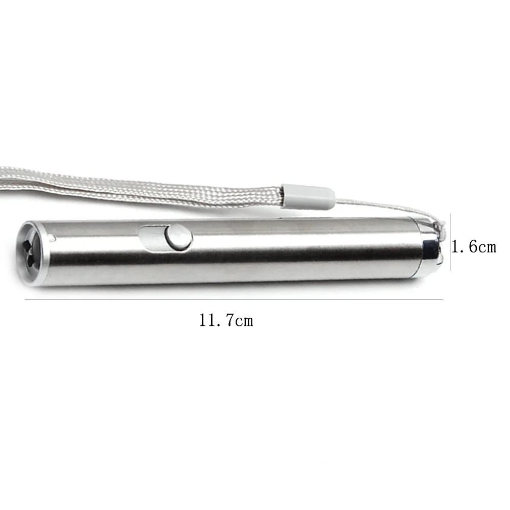 Светодиодный фонарик водонепроницаемый 3 режима мини 300 люмен 1xAA Аккумулятор для