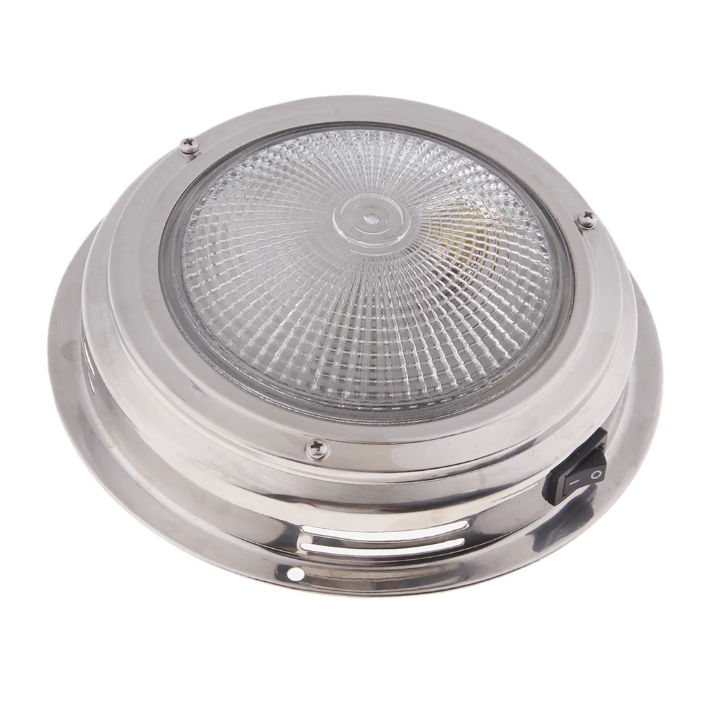 

12V LED встраиваемый светильник Холодный/теплый белый Потолочный светильник под салон салона света для RV яхты караван и т. Д. Водонепроницаемы...