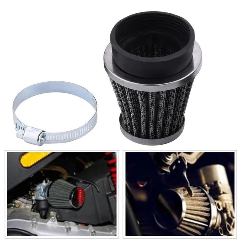 

35/39/48/54/60mm Motorcycle Mushroom Head Air Filter Clamp Cold Air Intake Filter Universal For Off-road ATV Quad Dirt Pit Bike