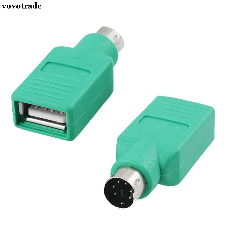 Vovotrade 2018 Новинка 1 шт. USB гнездо для PS2 PS/2 Мужской адаптер детской мыши мышь