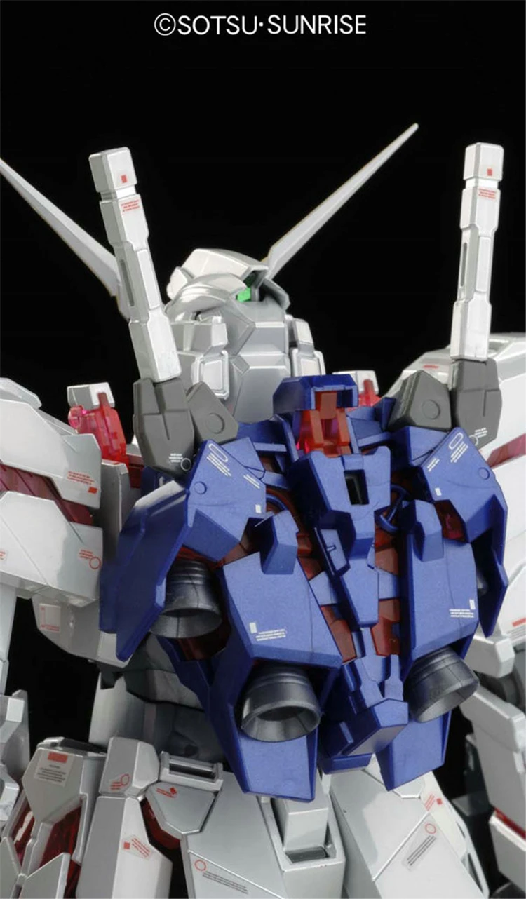 Bandai Gundam MG 1/100 RX 0 Единорог Ver.Ka титановая отделка сборные модели наборы экшн