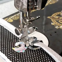 shanghai west lake old household sewing machine accessories large side pressing foot 16mm eighty percent off package