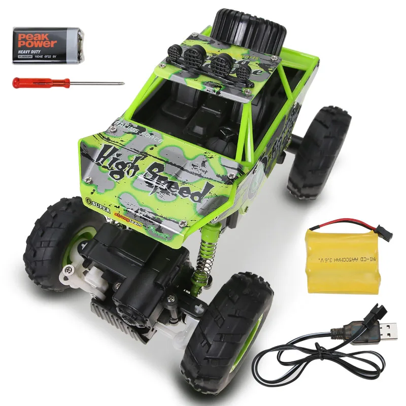 Живые камни RC автомобиль 4WD 2 4 GHz альпинистский 4x4 двухмоторный Bigfoot с