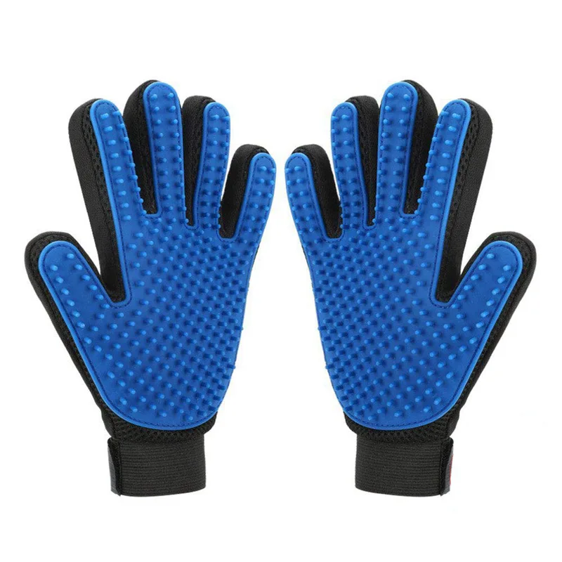 Силиконовая Расческа для домашних питомцев щетка груминга собак и кошек