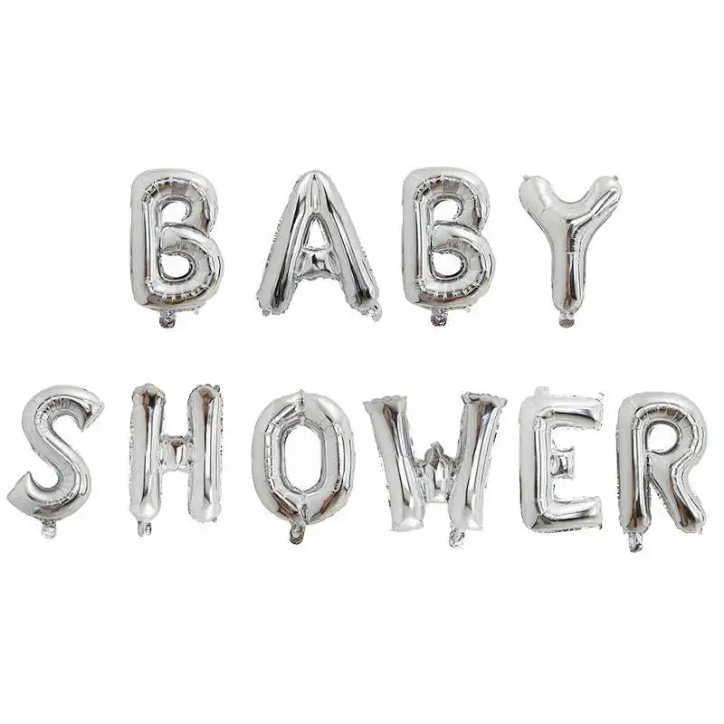 Светло-зеленый 16 дюймов с надписью OH BABY Пол раскрыть письмо Фольга воздушные шары его в комплект одежды для маленьких мальчиков и девочек, душ сувениры День рождения украшения детей Baby Shower - Цвет: Светло-зеленый