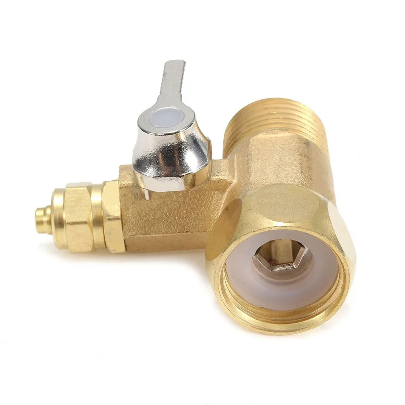 HOT-2Pcs 1/2 дюйма до 1/4 латунный кран для воды Ro мяч кормления фильтр система