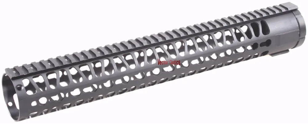 Vector Optics AR 10 KeyMod 15 дюймов тактический свободный поплавок цельнокроеное крепление