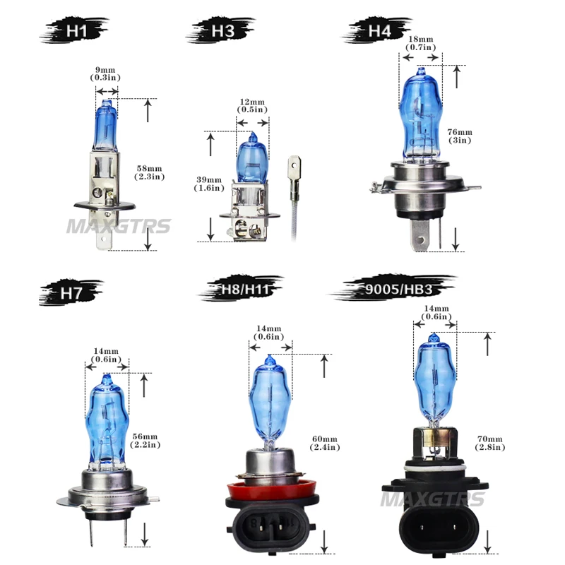 2 шт. ксеноновые лампы H1 H3 H4 H7 H8 H11 9005 9006 100 Вт 4300K/3000K|car light source|h11 100wlight source |