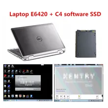 Подержанный ноутбук E6420 I5 4 Гб с MB STAR C4 программное обеспечение в